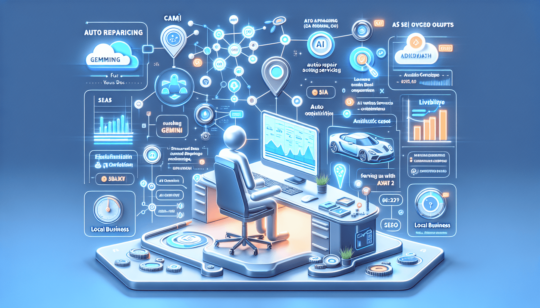 Кейс: как автосервис попал в топ Gemini и ChatGPT